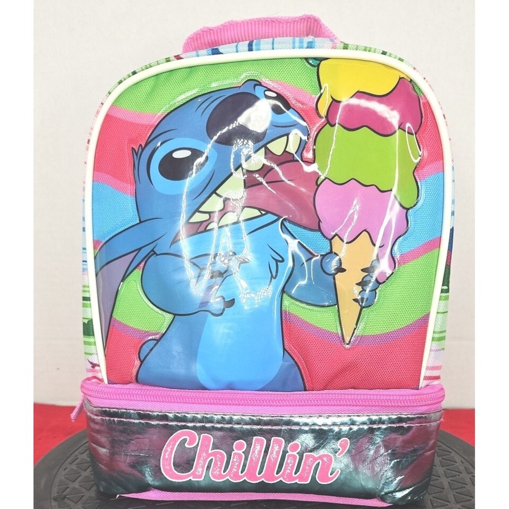 Disney Lilo &‎ Stitch Feat. Stitch Insulated Lunch Bag Pre-owned Clean
